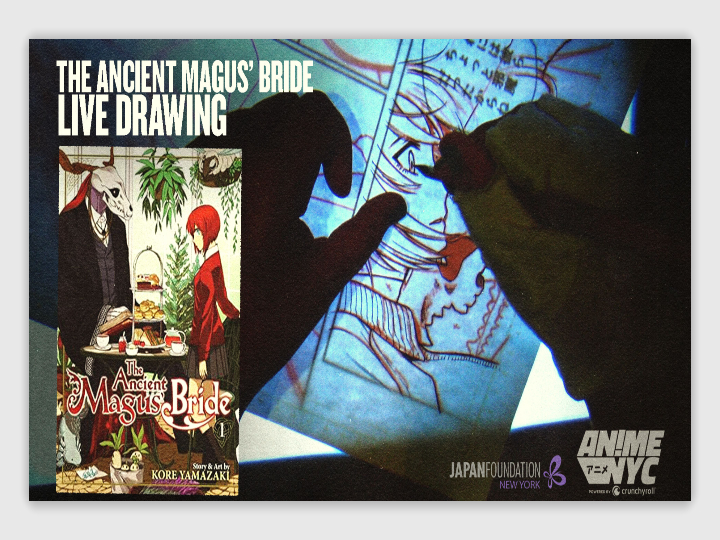 The Ancient Magus’ Bride: Live Drawing (Anime NYC 2023)