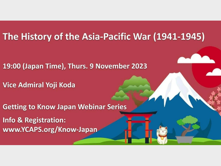 The History Of Asia, Pacific War